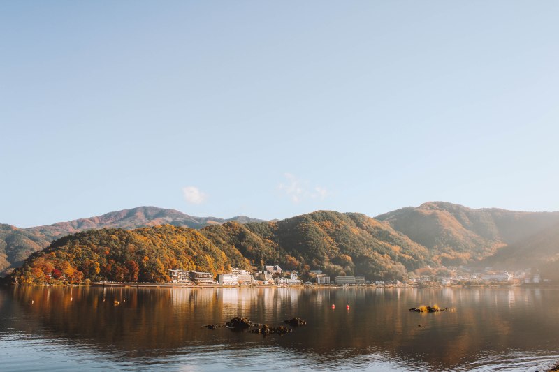 Hồ Ashi Lake ở Hakone