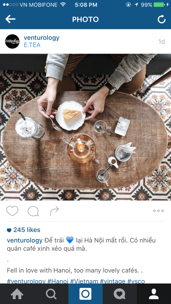 Instagram worthy moment.