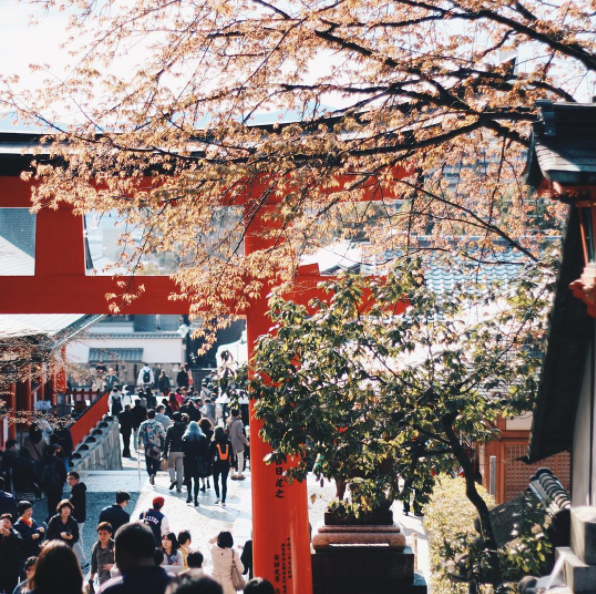 Kyoto Nhật Bản đền Fushimi Inari Venturology
