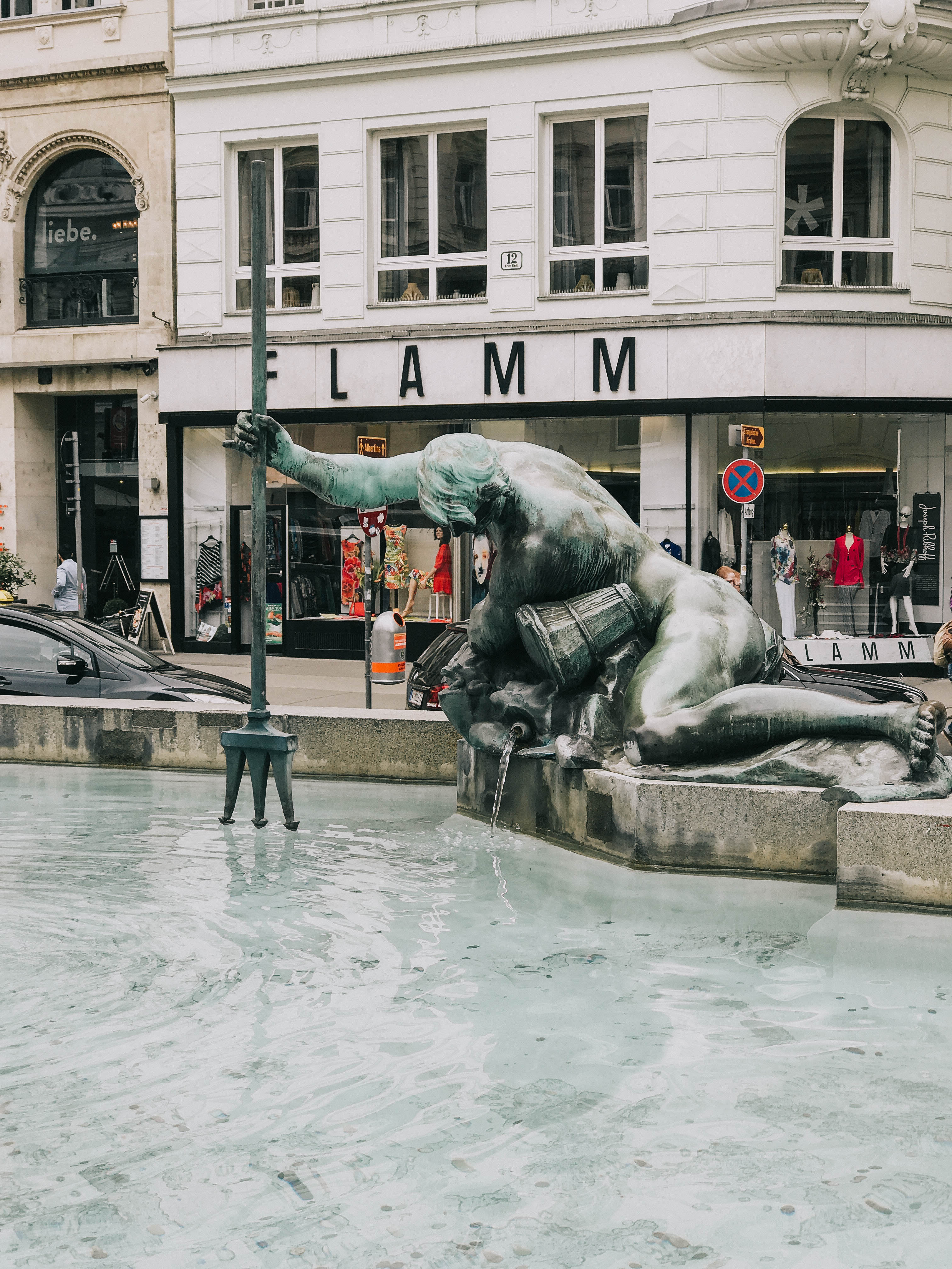 Vienna Donnebrunnen Fountain Vienna