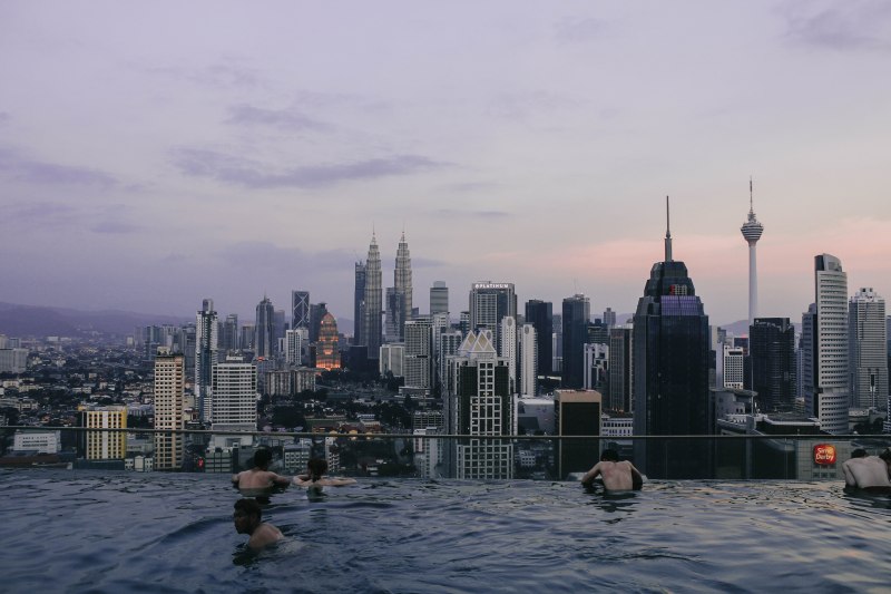 Kuala Lumpur Hồ bơi vô cực Regalia Flyover