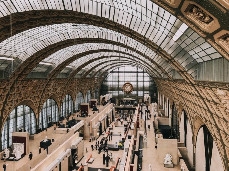 Bảo tàng d'Orsay Pháp Paris Musee d'Orsay sảnh chính