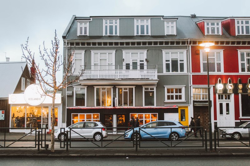 Reykjavik Iceland những ngôi nhà búp bê