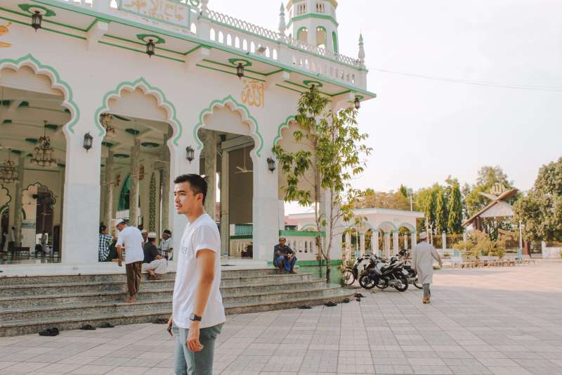 Lý Thành Cơ ở Thánh đường hồi giáo Jamiul-Azhar