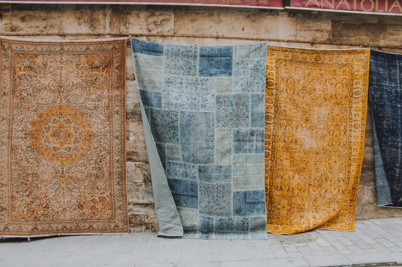 Thảm tại Grand Bazaar