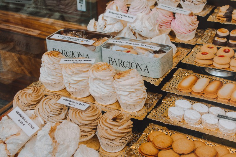 Bánh ở Barcelona