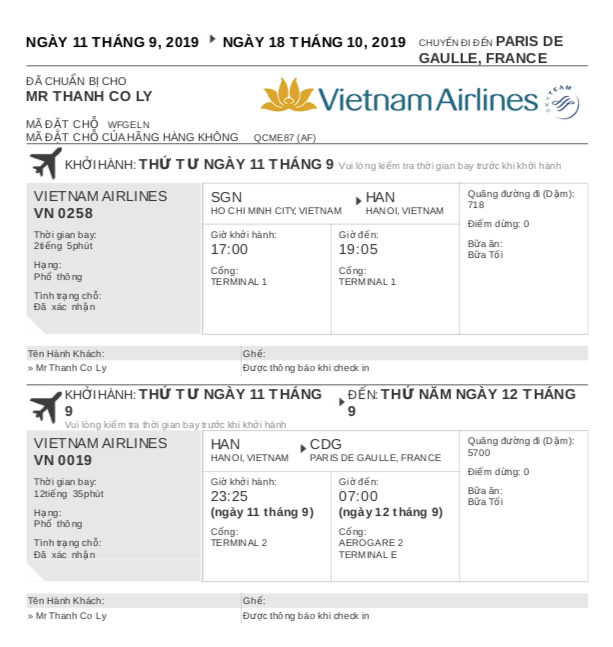 Làm Sao Đặt Vé Máy Bay Để Xin Visa? 8